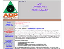 Tablet Screenshot of abpcoachingaids.com